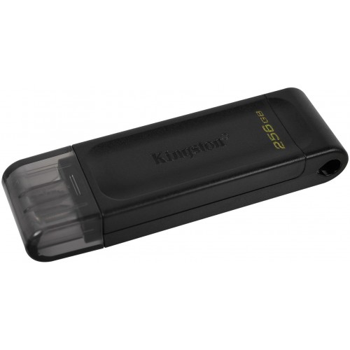 Флешка Kingston DataTraveler 70 USB 3.2 Gen 1 Type-C 256GB (черный) 1