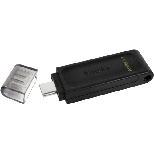Флешка Kingston DataTraveler 70 USB 3.2 Gen 1 Type-C 256GB (черный) 2