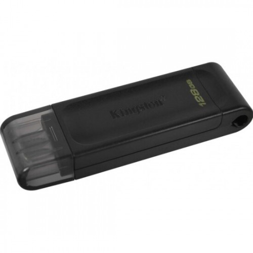 Флешка Kingston DataTraveler 70 USB3.2 Type-C 128GB (черный) 1