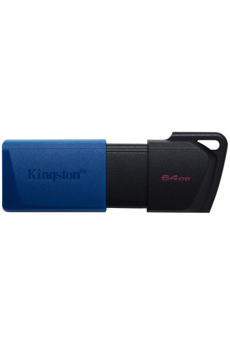 Флешка Kingston DataTraveler Exodia M USB3.0 64GB (черный/синий) 