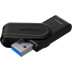 Флешка Kingston DataTraveler Exodia S USB 3.0 64GB (DTXS/64GB) (черный)