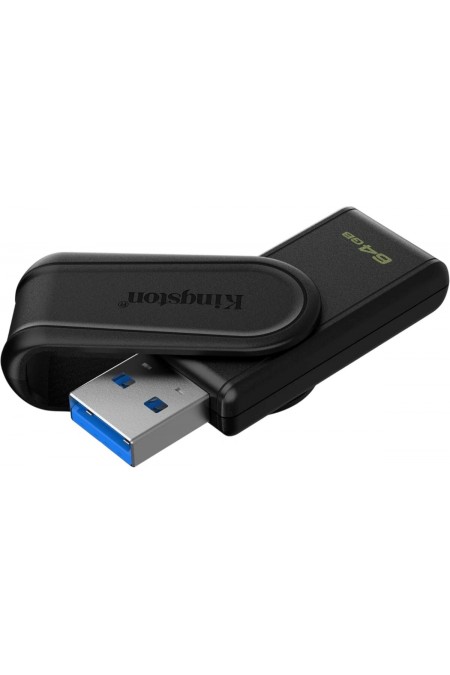 Флешка Kingston DataTraveler Exodia S USB 3.0 64GB (DTXS/64GB) (черный) 