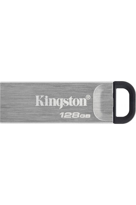 Флешка Kingston DataTraveler Kyson 128GB (DTKN/128GB) (серебристый/серый) 
