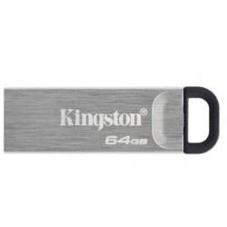 Флешка Kingston DataTraveler Kyson 64GB (DTKN/64GB) (серебристый)