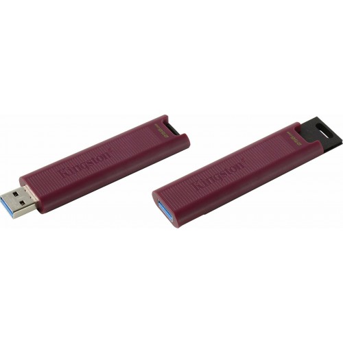 Флешка Kingston DataTraveler MaxA USB 3.2 256GB (DTMAXA/256GB) (бордовый) 3