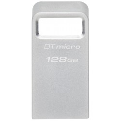 Флешка Kingston DataTraveler Micro USB 3.0 128GB (DTMC3G2/128GB) (серебристый)