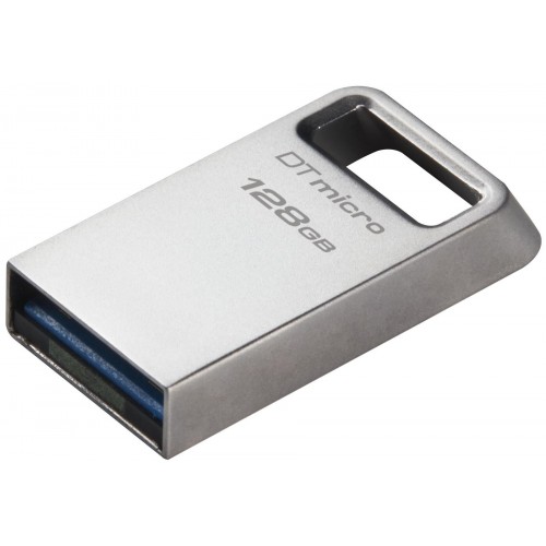 Флешка Kingston DataTraveler Micro USB 3.0 128GB (DTMC3G2/128GB) (серебристый) 1