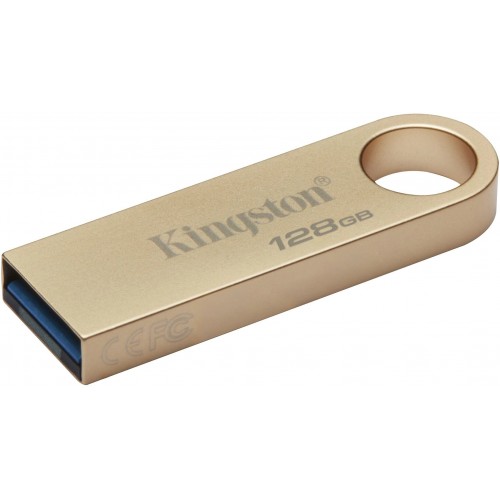 Флешка Kingston DataTraveler SE9 G3 DTSE9G3 USB 3.2 128GB (золотой) 3