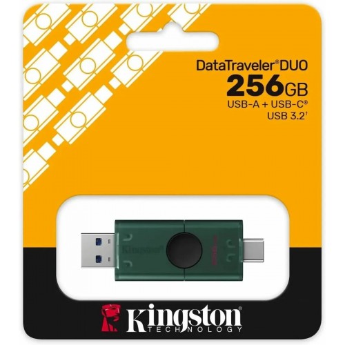Флешка Kingston DataTraveler USB3.2 Type-C DTDEG2/256GB (зеленый) 4