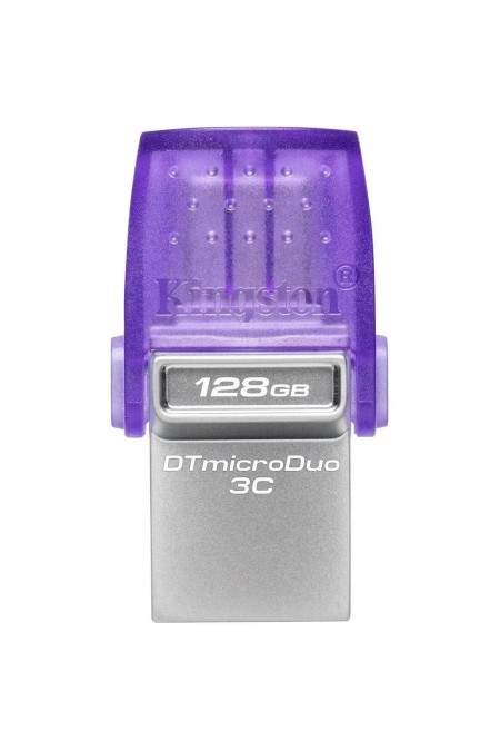 Флешка Kingston DTDUO3CG3 USB 3.2 128GB (DTDUO3CG3/128GB) (фиолетовы) 