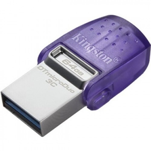 Флешка Kingston DTDUO3CG3 USB 3.2 64GB (DTDUO3CG3/64GB) (фиолетовый) 