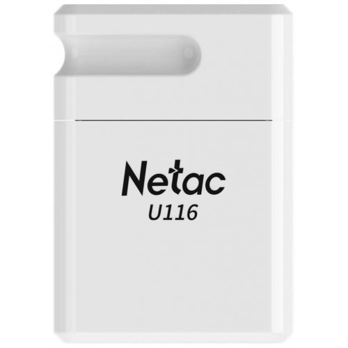 Флешка Netac U116 32GB (NT03U116N-032G-20WH) (белый) 