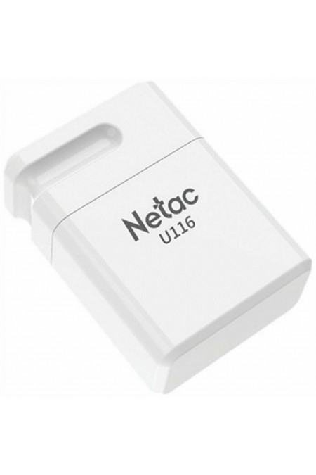 Флешка Netac U116 64GB (NT03U116N-064G-20WH) (белый) 1