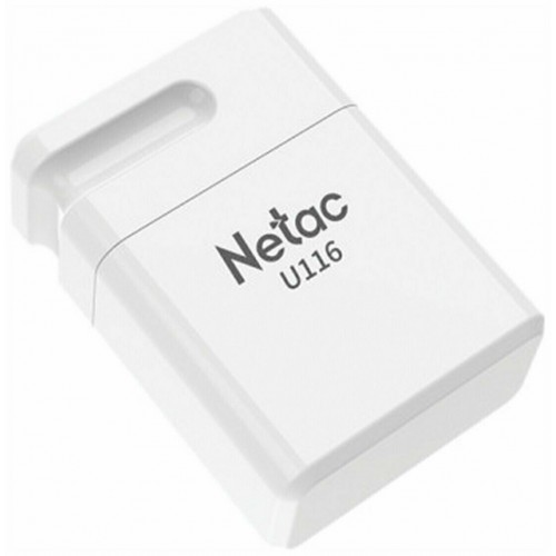 Флешка Netac U116 64GB (NT03U116N-064G-20WH) (белый) 1
