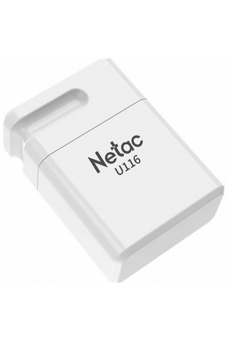 Флешка Netac U116 mini USB 3.2 64GB (NT03U116N-064G-32WH) (белый) 4