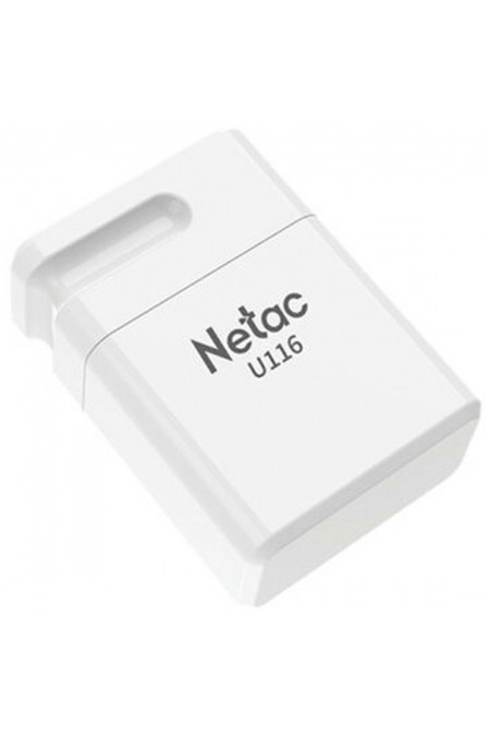 Флешка Netac U116 USB2.0 8GB (NT03U116N-008G-20WH) (белый) 