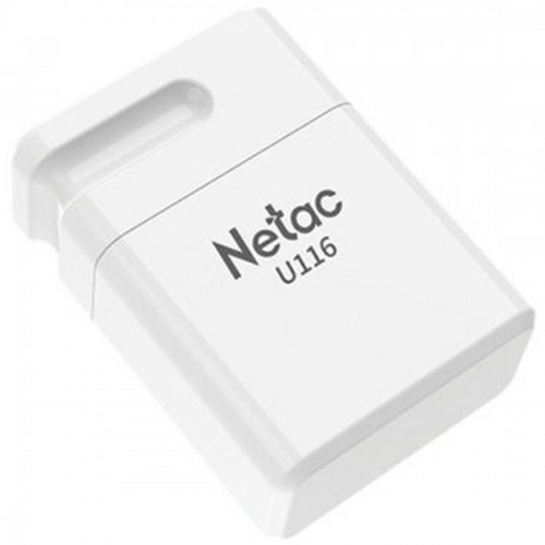 Флешка Netac U116 USB2.0 8GB (NT03U116N-008G-20WH) (белый) 
