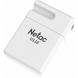 Флешка Netac U116 USB3.2 128GB (NT03U116N-128G-32WH) (белый)