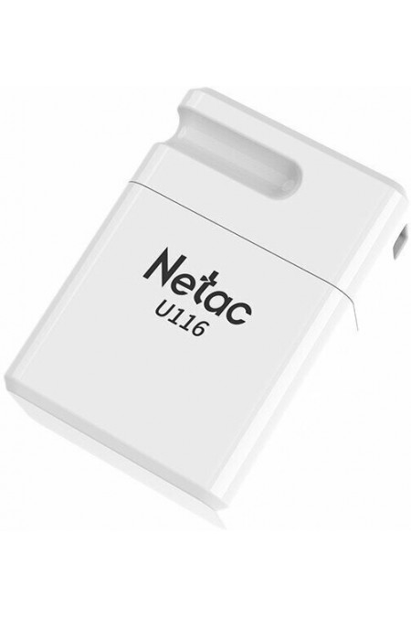 Флешка Netac U116 USB3.2 32GB (NT03U116N-032G-32WH) (белый) 1