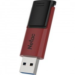 Флешка Netac U182 USB 3.0 32GB (NT03U182N-032G-30RE) (красный/черный)