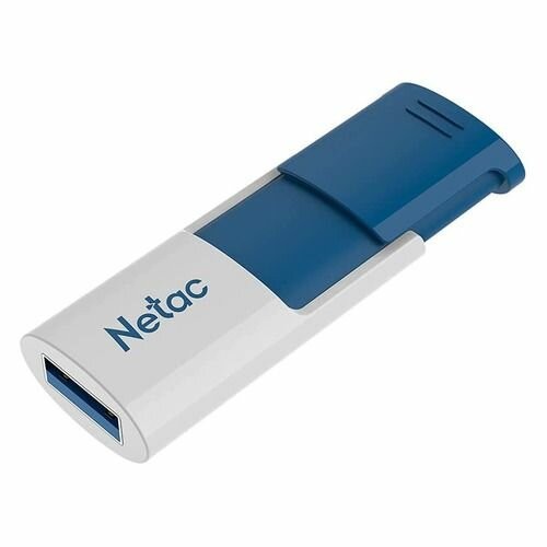 Флешка Netac U182 USB3.2 128GB (NT03U182N-128G-32BL) (синий/белый) 