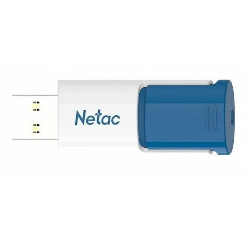 Флешка Netac U182 USB3.2 128GB (NT03U182N-128G-32BL) (синий/белый) 3
