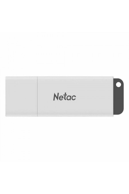 Флешка Netac U185 USB 2.0 16GB (NT03U185N-016G-20WH) (белый/черный) 