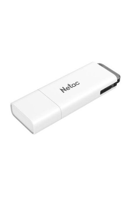Флешка Netac U185 USB 2.0 16GB (NT03U185N-016G-20WH) (белый/черный) 1
