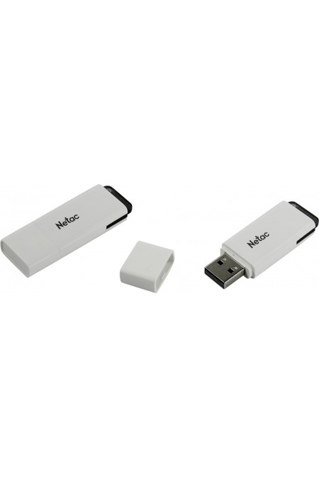 Флешка Netac U185 USB 2.0 16GB (NT03U185N-016G-20WH) (белый/черный) 2