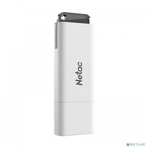 Флешка Netac U185 USB 2.0 16GB (NT03U185N-016G-20WH) (белый/черный) 4