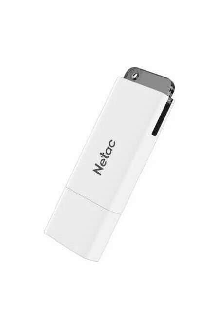 Флешка Netac U185 USB 3.0 128GB (NT03U185N-128G-32WH) (белый) 