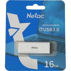 Флешка Netac U185 USB 3.0 16GB (NT03U185N-016G-32WH) (белый)