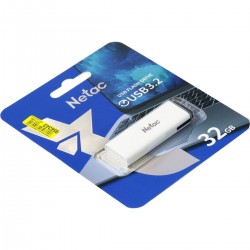Флешка Netac U185 USB 3.0 32GB (NT03U185N-032G-32WH) (белый)