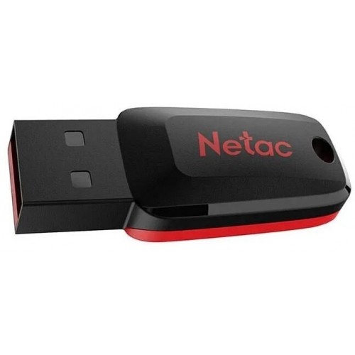 Флешка Netac U197 USB 2.0 128GB (NT03U197N-128G-20BK) (черный/красный) 5