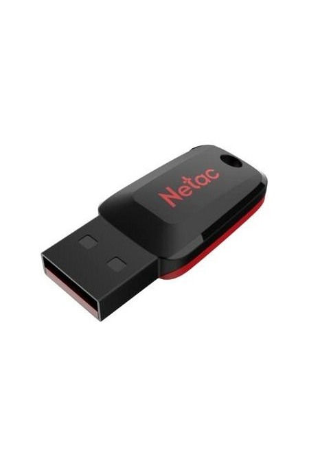 Флешка Netac U197 USB 2.0 4GB (NT03U197N-004G-20BK) (черный/красный) 2