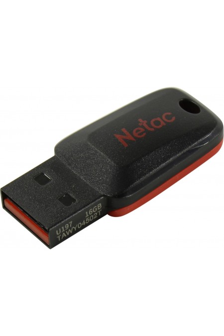 Флешка Netac U197 USB2.0 16GB (NT03U197N-016G-20BK) (черный) 2