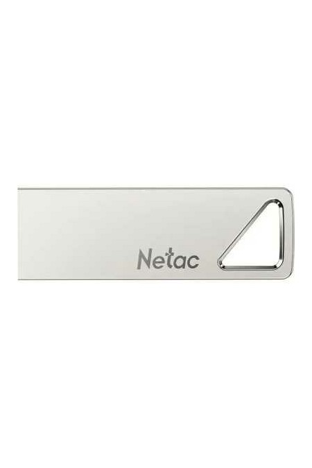 Флешка Netac U326 USB 2.0 4GB (NT03U326N-004G-20PN) (серебристый) 