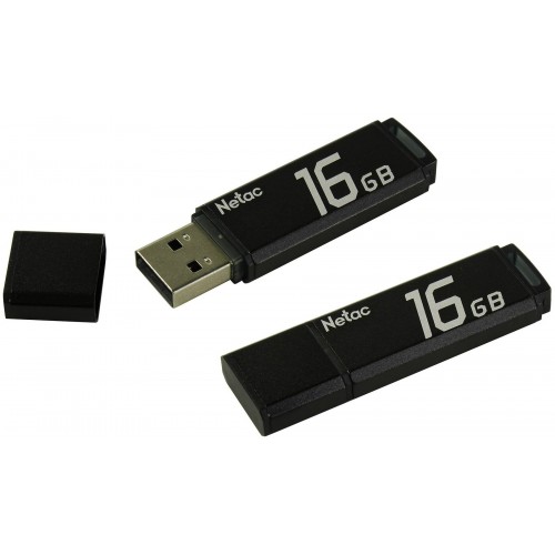 Флешка Netac U351 16GB (NT03U351N-016G-20BK) (черный) 4