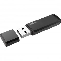 Флешка Netac U351 16GB (NT03U351N-016G-30BK) (черный)