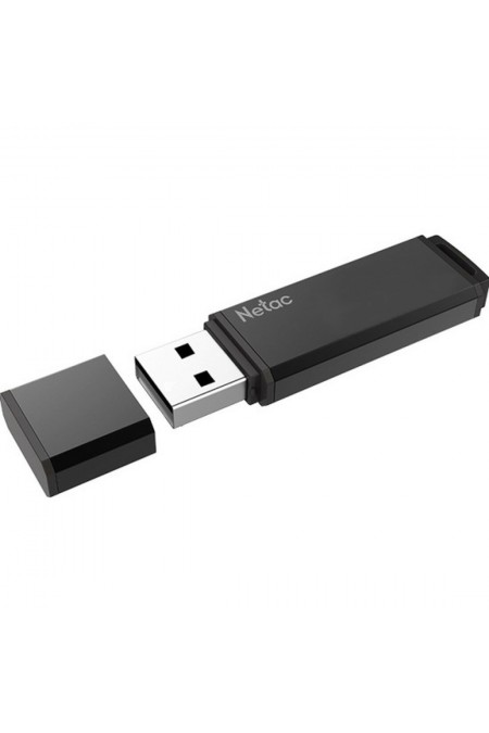 Флешка Netac U351 16GB (NT03U351N-016G-30BK) (черный) 