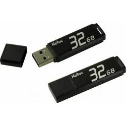 Флешка Netac U351 USB 3.0 32GB (NT03U351N-032G-32BK) (черный)