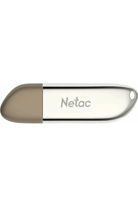 Флешка Netac U352 (NT03U352N-032G-32PN) USB 3.0 32GB (серебристый/коричневый) 