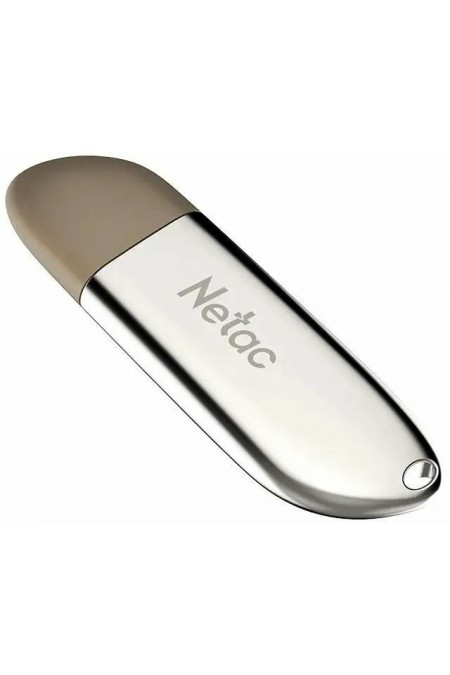 Флешка Netac U352 (NT03U352N-032G-32PN) USB 3.0 32GB (серебристый/коричневый) 3