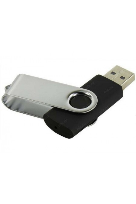 Флешка Netac U505 64GB (NT03U505N-064G-30BK) (серебристый/черный) 2