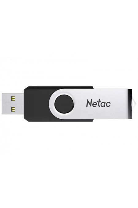 Флешка Netac U505 64GB (NT03U505N-064G-30BK) (серебристый/черный) 3