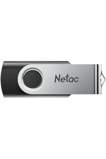 Флешка Netac U505 (NT03U505N-128G-20BK) USB 2.0 128GB (черный/серебристый) 4