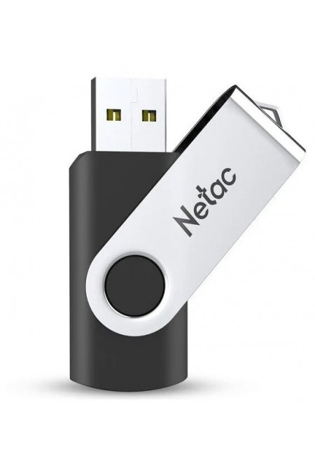 Флешка Netac U505 (NT03U505N-128G-30BK) USB 3.0 128GB (черный/серебристый) 1