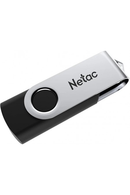 Флешка Netac U505 USB 3.0 16GB (NT03U505N-016G-32BK) (черный/серебристый) 