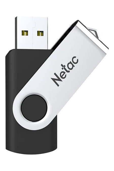 Флешка Netac U505 USB 3.0 16GB (NT03U505N-016G-32BK) (черный/серебристый) 3