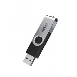 Флешка Netac U505 USB3.0 16GB (NT03U505N-016G-30BK) (черный/серебристый)